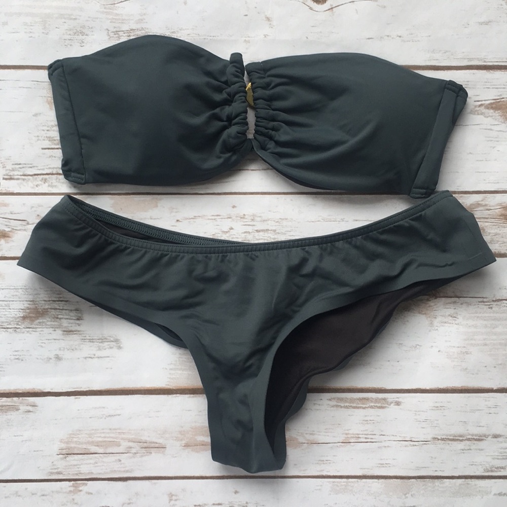 VS Swim Bandeau Bikini with Cheeky Bottom